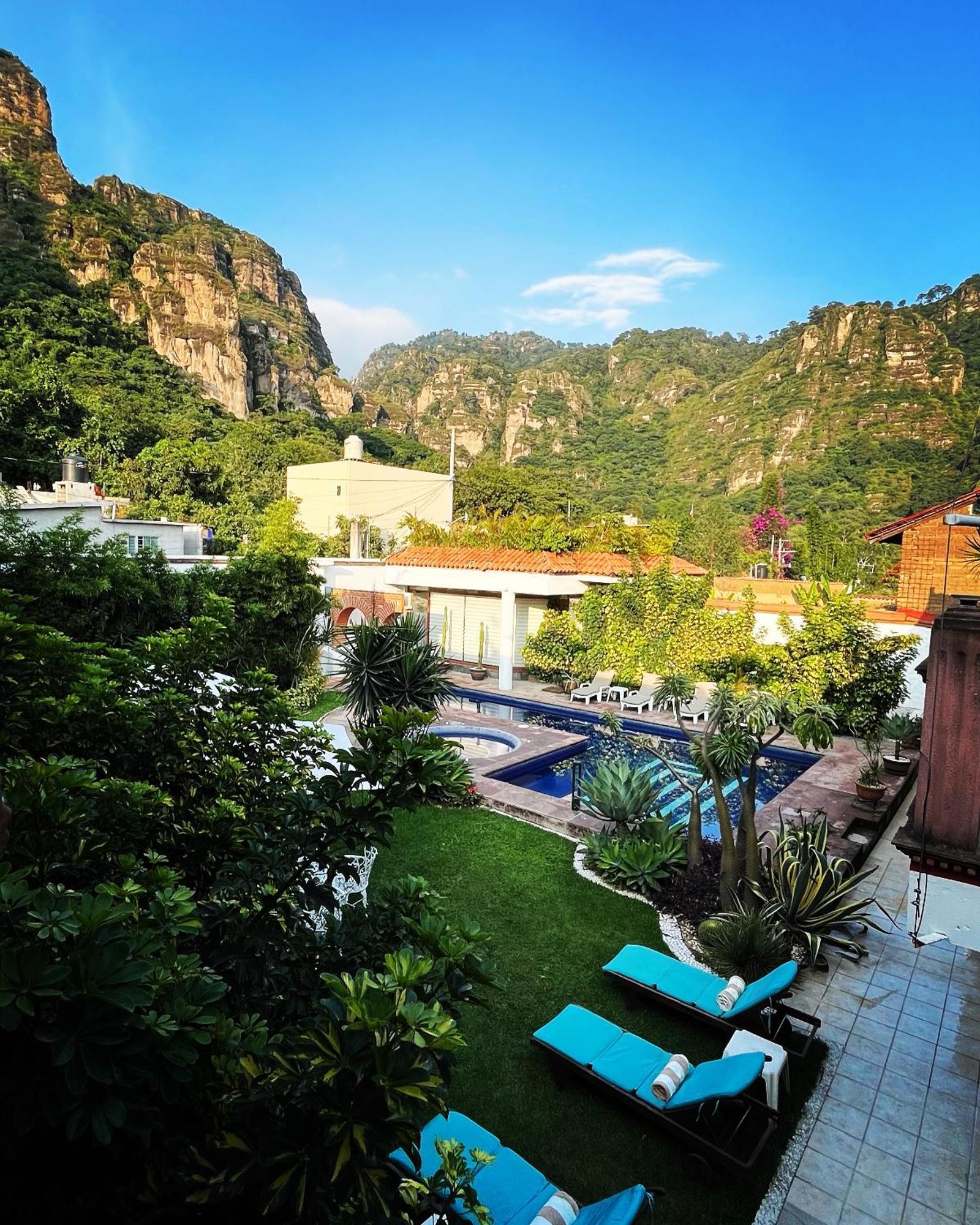 Hotel Hacienda Ventana Del Cielo Tepoztlán Exterior photo
