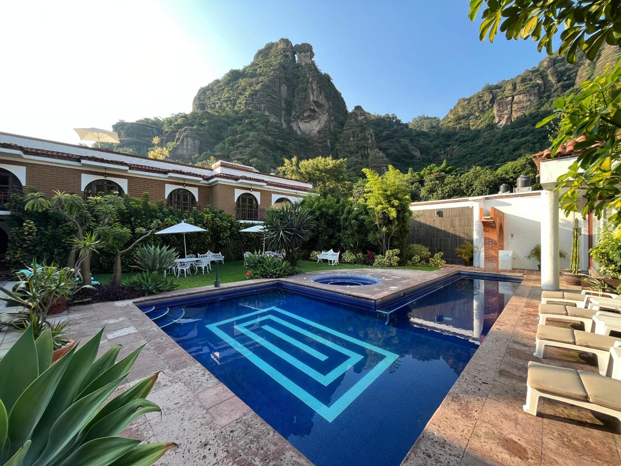 Hotel Hacienda Ventana Del Cielo Tepoztlán Exterior photo