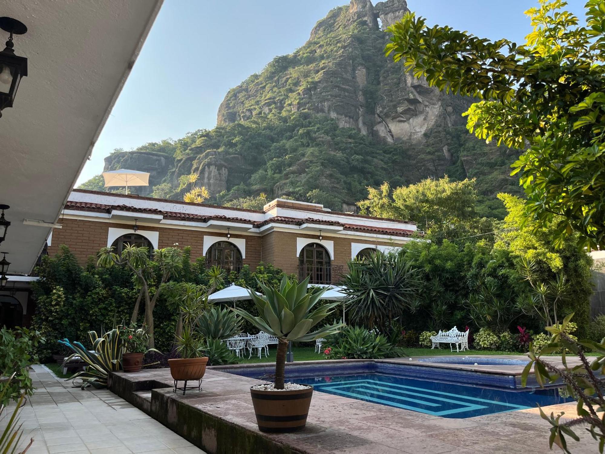 Hotel Hacienda Ventana Del Cielo Tepoztlán Exterior photo