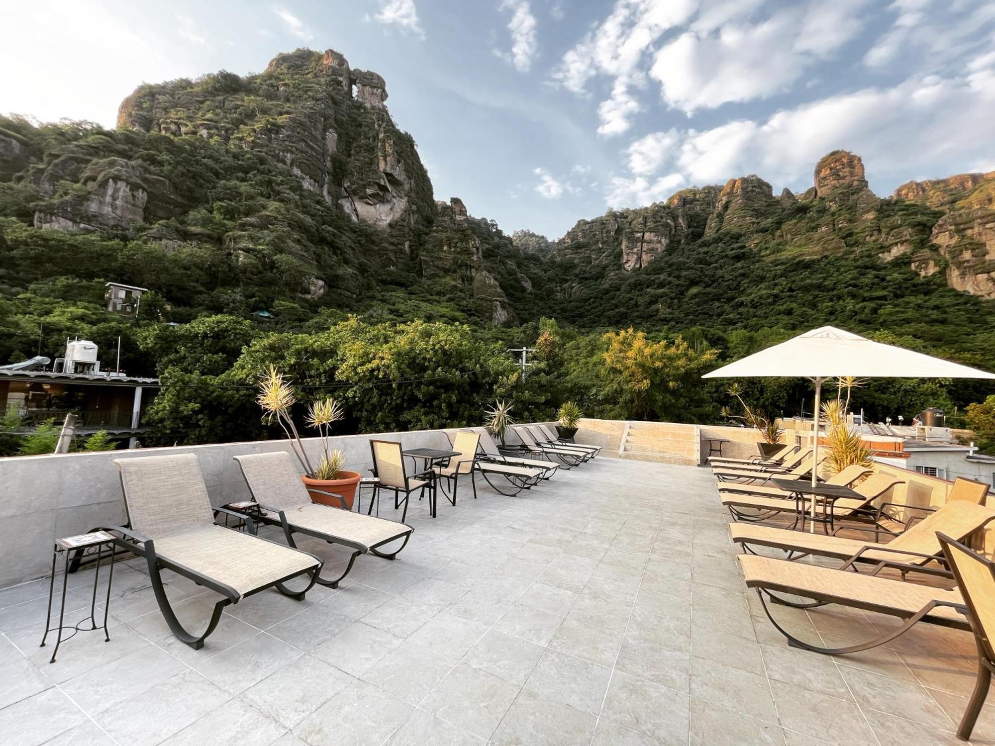 Hotel Hacienda Ventana Del Cielo Tepoztlán Exterior photo