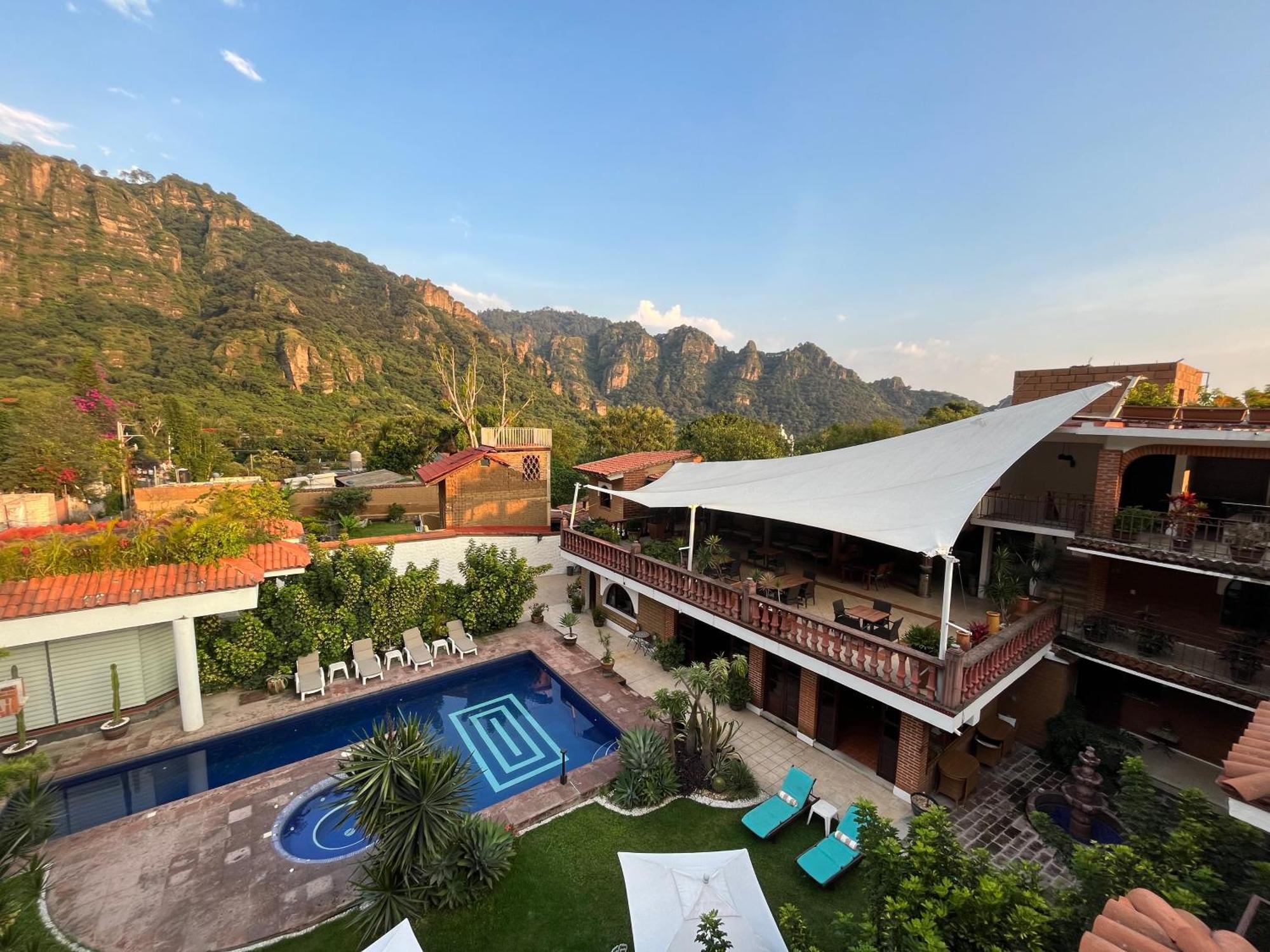 Hotel Hacienda Ventana Del Cielo Tepoztlán Exterior photo